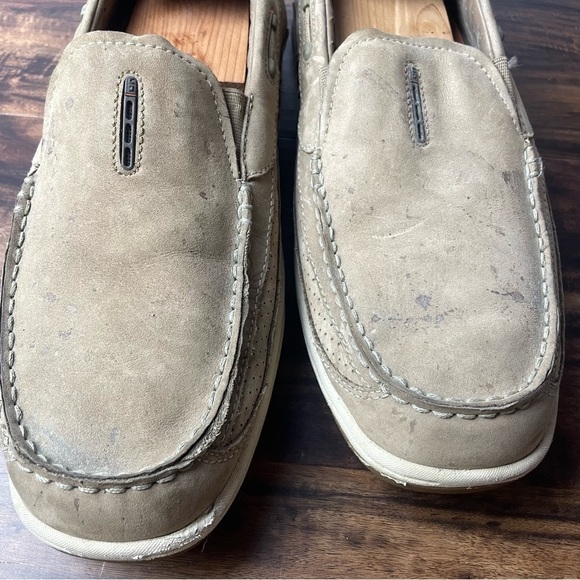 Unstructured by Clarks Suede Boat Shoes Size 12 M - Picture 7 of 12